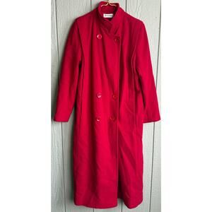 Vintage Forecaster 100% Wool Coat, Made in USA 7/8
